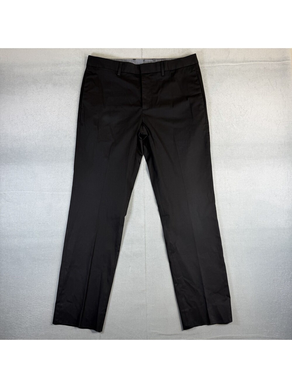 Bonobos Dress Pants Mens 33x32 Black Slim Fit Manteco Italian Fabric Premium